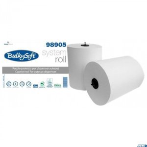 Ręcznik systemowy w roli 200m 2w BulkySoft 98905 100% celulozy (X)