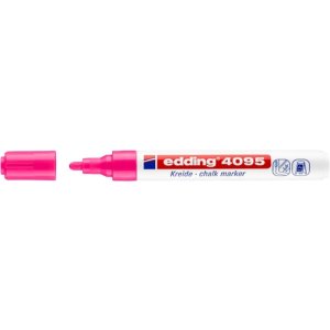 Marker kredowy e-4095 EDDING, 2-3 mm, różowy neonowy