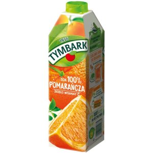 Sok TYMBARK, 1 l, pomarańczowy