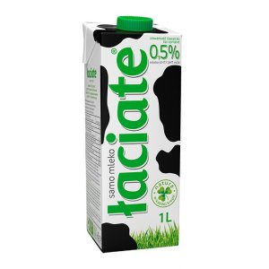 Mleko ŁACIATE, 0,5%, 1 l