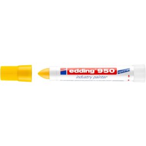 Marker przemysłowy w paście e-950 EDDING, 10mm, żółty