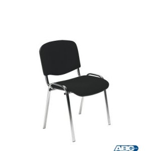 Krzesło konferencyjne ISO chrome C-11 / EF019 czarny Nowy Styl