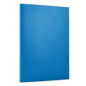 Teczka z rzepem OFFICE PRODUCTS, PP, A4 / 1,5cm, 3-skrz., niebieska