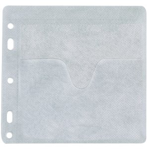 Koperty na 2 płyty CD / DVD Q-CONNECT, do wpinania, 40szt., białe