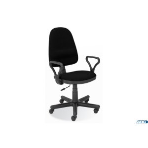 Krzesło obrotowe BRAVO Profil GTP z mechanizmem CPT C-11 / EF019 czarny NOWY STYL