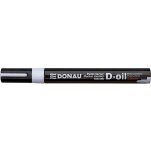 Marker olejowy DONAU D-Oil, okrągły, 2,8mm, biały
