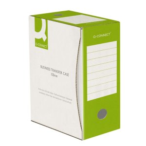Pudło archiwizacyjne Q-CONNECT, karton, A4 / 150mm, zielone