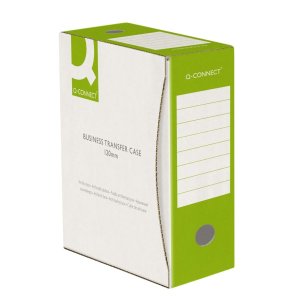 Pudło archiwizacyjne Q-CONNECT, karton, A4 / 120mm, zielone